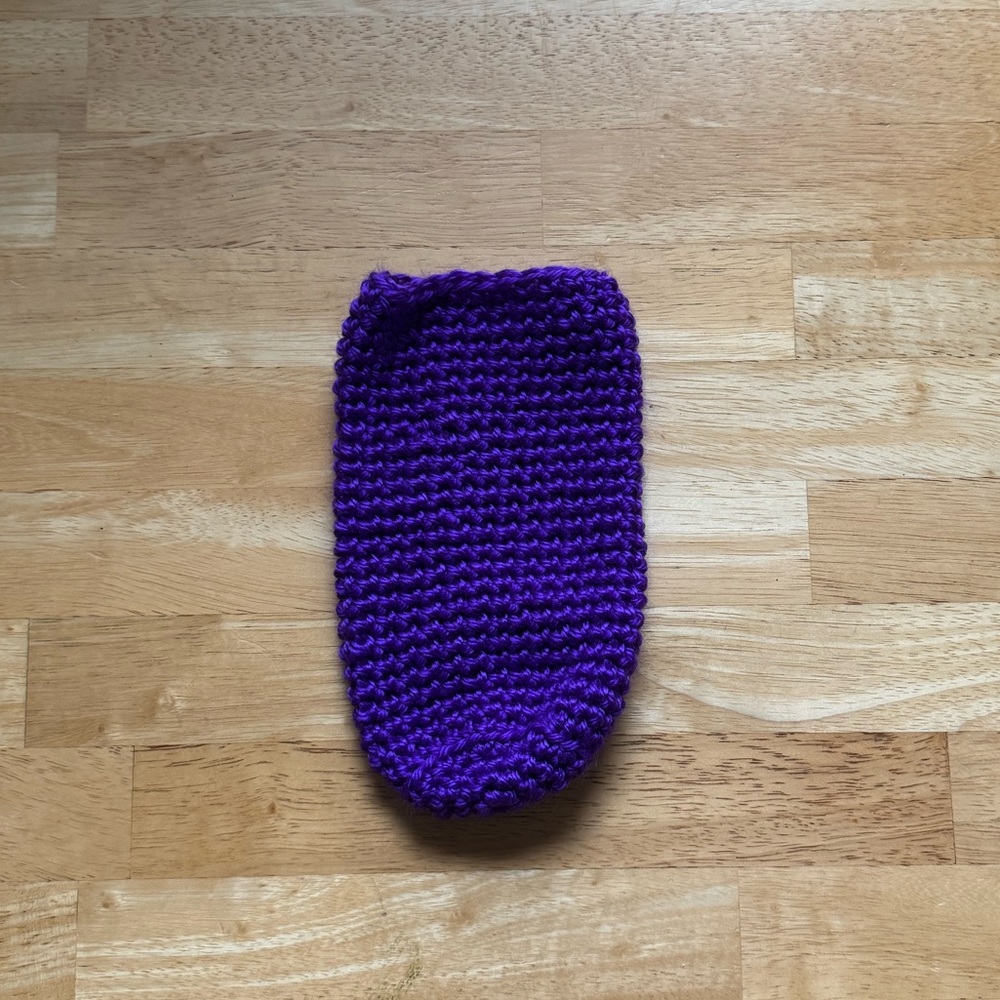 handmade coffee coozie
